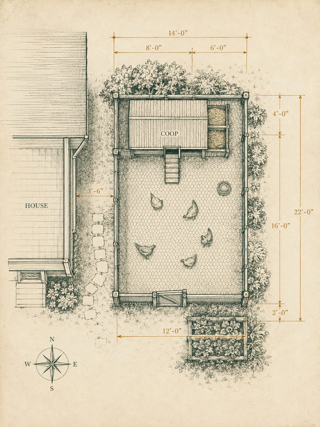 Backyard Coop & Run